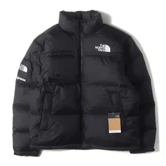 【新品】Supreme シュプリーム ジャケット ブラック 黒 サイズ:L | 24SS THE NORTH FACE スプリット ヌプシ ダウンジャケット (Split Nuptse Jacket) | アウター ブルゾン 上着 | コラボ【メンズ】