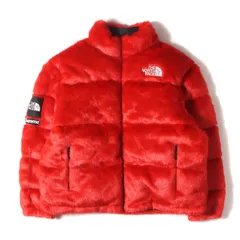 【美品】Supreme シュプリーム ジャケット レッド サイズ:XL | 20AW THE NORTH FACE フェイクファー ヌプシ ダウンジャケット (Faux Fur Nuptse Jacket) | アウター ブルゾン 上着 | コラボ【中古】