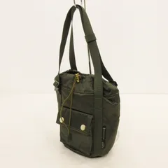 【姫路東店】 中古 PORTER | ポーター×MACKINTOSH トートバッグ MINI BUCKET TOTE MXP019 カーキ 【121】