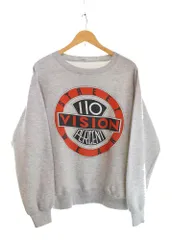 ヴィジョンストリートウェア VISION STREET WEAR 80s フロントロゴスウェット コピーライト1987年 80's 刺繍タグ スウェット グレー Lサイズ 103MT-3386のサムネイル