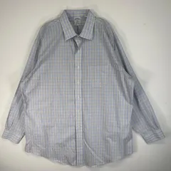 古着 ブルックスブラザーズ Brooks Brothers 長袖シャツ 胸ポケ REGENT チェック 2XL  ブルー系 マルチカラー メンズ