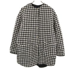再お値下げマッキントッシュフィロソフィー チェックハーフコート 38未