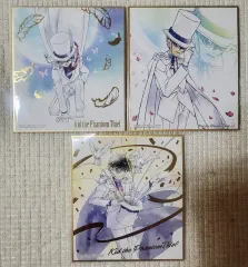 名探偵コナン 怪盗キッド 金箔 ビジュアル色紙 グッズ