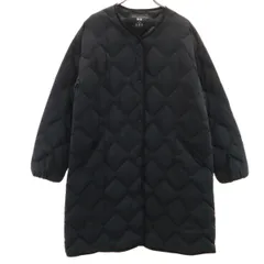 UNIQLO ユニクロ ウルトラライト リラックス ダウンコート XL ブラック レディース 古着