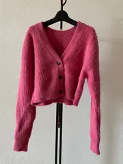 AEWEN MATOPH 【イウエンマトフ】ピンクカーディガン