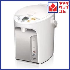 新品 Panasonic NC-HU304-W 電気ポット ホワイト - メルカリ