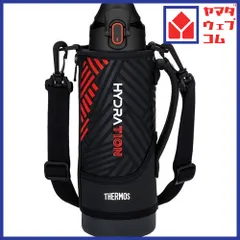 【今週のお買得品】THERMOS サーモスFJS-1000F-BKOR 真空断熱スポーツボトル ワンタッチで簡単オープン 1000ml ブラックオレンジ