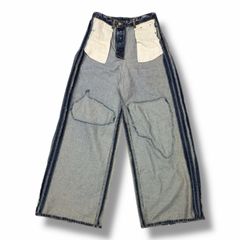 美品 COMMON/DIVISOR 変形ワイドパンツ スラックス コモンディバイザー