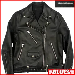 JOURNAL STANDARD ジャーナルスタンダード ライダースジャケット シープスキン レザー 本革 ダブル レディース M ジャケット レザーライダースジャケット_サイズM一覧←SEULB屋着古← NR4734