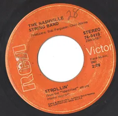 米7” Nashville String Band Strollin / Red Wing 740410 RCA VICTOR /00080