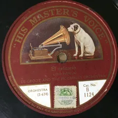 英78RPM/SP De Groot & The Piccadilly Orch El Relicario / I Just Want You B1124 HIS MASTERS VOICE /00500