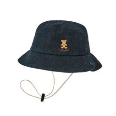 mikihouse 帽子ミキハウス　デニムハットくまさん　サイズ     56cm 12-9108-492