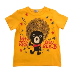 mikihouse ミキハウス　DOUBLE-B オレンジ　ロンT 長袖　（04） 110 62-5208-685