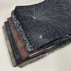 【着物まとめ売り】 正絹大島紬15枚　　リメイク素材　　ハンドメイド向け 着物まとめ売り 正絹大島紬15枚 リメイク素材 送料込み