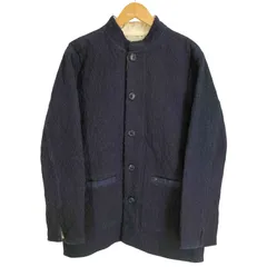 ブルーブルー BLUE BLUE ARIGATO PURE INDIGO 藍染 刺し子 スタンドカラー ジャケット メンズ JPN：2 のサムネイル