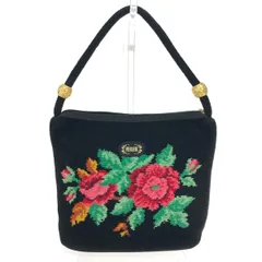 FEILER フェイラー サイドポーチ  リアローズ/シェニール織/ブラック      / 240001172643