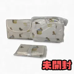 ★未開封★ ベビーグッズ gelato pique BABY ジェラートピケ まとめ はちみつベア柄母子手帳ケースM など 3点 AMK895868相