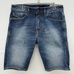 中古  ディーゼル  デニムハーフパンツ  W28  DEISEL  ボトムス  デニム  ジョーツ  ストリート系  青系  【V1860-001】◇214