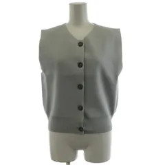 ユナイテッドアローズ UNITED ARROWS MARW ニットベスト 前開き F グレー 9118-699-0011 /AN37