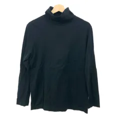 ESTNATION エストネーション タートルネックカットソー サイズ:M コットン    ブラック メンズ / 240001171950