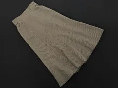 STRAWBERRY-FIELDS ストロベリーフィールズ 千鳥柄 ロング スカート size1/白ｘ黒 ■■ レディース