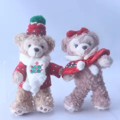 ダッフィー＆シェリーメイ ダッフィー＆フレンズ ぬいぐるみバッジ 2010冬クリスマス/Daf037