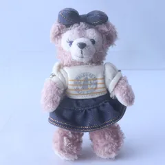 シェリーメイ ダッフィー＆フレンズ ぬいぐるみバッジ 2013デニムコスチューム/Daf041