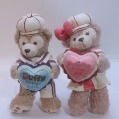 ダッフィー＆シェリーメイ ダッフィー＆フレンズ ぬいぐるみバッジ 2011 ハローフロム ケープコット スウィートダッフィー/Daf014