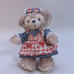 シェリーメイ ダッフィー＆フレンズ ぬいぐるみバッジ スウィート・ダッフィー2014 バレンタイン/Daf007