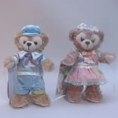 ダッフィー＆シェリーメイ ダッフィー＆フレンズ ぬいぐるみバッジ カラフルハピネス 20周年 /Daf013