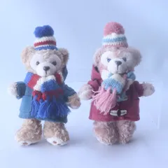 ダッフィー＆シェリーメイ ダッフィー＆フレンズ ぬいぐるみバッジ 2011冬 ハローフロム ケープコット/Daf016