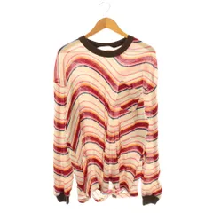 サスクワッチファブリックス SASQUATCH fabrix 25SS-CSL-001 L/S PSYUCHEDELI Tシャツ カットソー 長袖 総柄 M ベージュ マルチカラー /ES ■OSのサムネイル