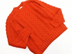 MONO-MART モノマート ケーブル編み ニット セーター sizeL/赤 ◇■ メンズ