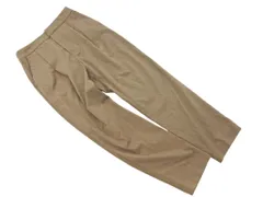 OPAQUE オペーク タック テーパード パンツ sizeM/カーキ ■■ レディース