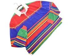 POLO RALPH LAUREN ポロ ラルフローレン マルチボーダー ワイド幅 ポロシャツ sizeS/カラフル ◇■ メンズ