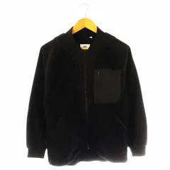 ホワイトマウンテニアリング White Mountaineering ×ユニクロ UNIQLO フリースオーバーサイズジャケット ブルゾン S ブラック /ES ■OSのサムネイル