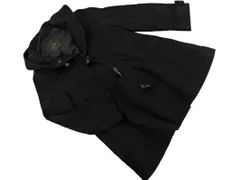 nano universe ナノユニバース ウール混 ダッフル コート size38/黒 ◇■ レディース