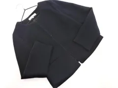 NATURAL BEAUTY BASIC ナチュラルビューティーベーシック ノーカラー ジャケット sizeM/黒 ◇■ レディース