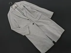 NATURAL BEAUTY BASIC ナチュラルビューティーベーシック チェスター コート sizeM/グレー ◇■ レディース