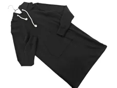 Champion チャンピオン パーカー ワンピース sizeL/黒 ◇■ レディース