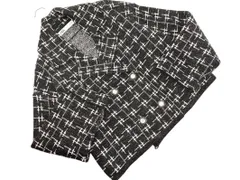 ZARA ザラ ラメ ニット ジャケット sizeS/黒 ◇■ レディース