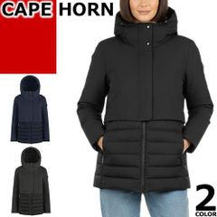 週末限定！お値下げ☆CAPE HORNダウン46セミロング丈 撥水⭐︎人気 