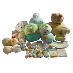 ★ すみっコぐらし グッズ 45点 まとめ商品 ぬいぐるみ アクリルキーホルダー ポーチ マスコット 等 しろくま ぺんぎん？ とかげ
