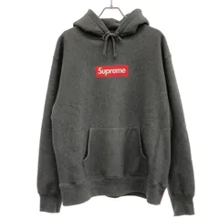 Supreme シュプリーム 21AW Box Logo Hooded Sweatshirt パーカー  グレー M