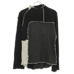 A17911 美品 ファセッタズム 23SS XXL RIB SWEAT 黒 ファセッタズム