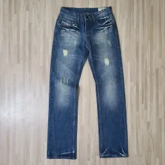 27 28) DIESEL ジャーティニ ダメージ ウォッシュ デニム