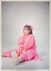 FRUITS ZIPPER ヒョウ柄衣装 松本かれん A3ポスター 座り