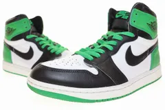 ナイキ NIKE AIR JORDAN 1 RETRO HIGH OG CELTICS LUCKY GREEN 27.5cm DZ5485-031 AJ1 エア ジョーダン レトロ ハイ セルティックス ラッキー グリーン 【中古】▲■250404