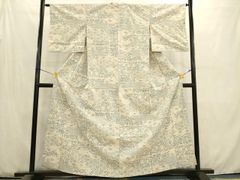 きい様専用】正絹 単衣 小紋 ふくよかサイズ 上品 カジュアル - メルカリ