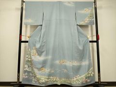 平和屋着物○本場大島紬 9マルキ 舞花文 正絹 逸品 CAAZ2567ut - メルカリ